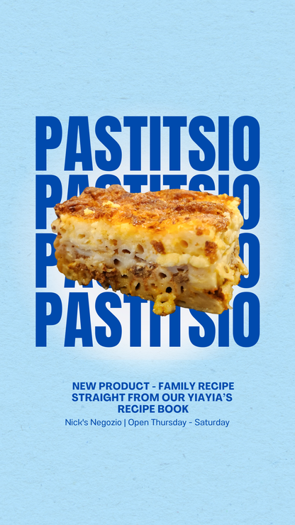 Pastitsio (Greek Pasta Bake)