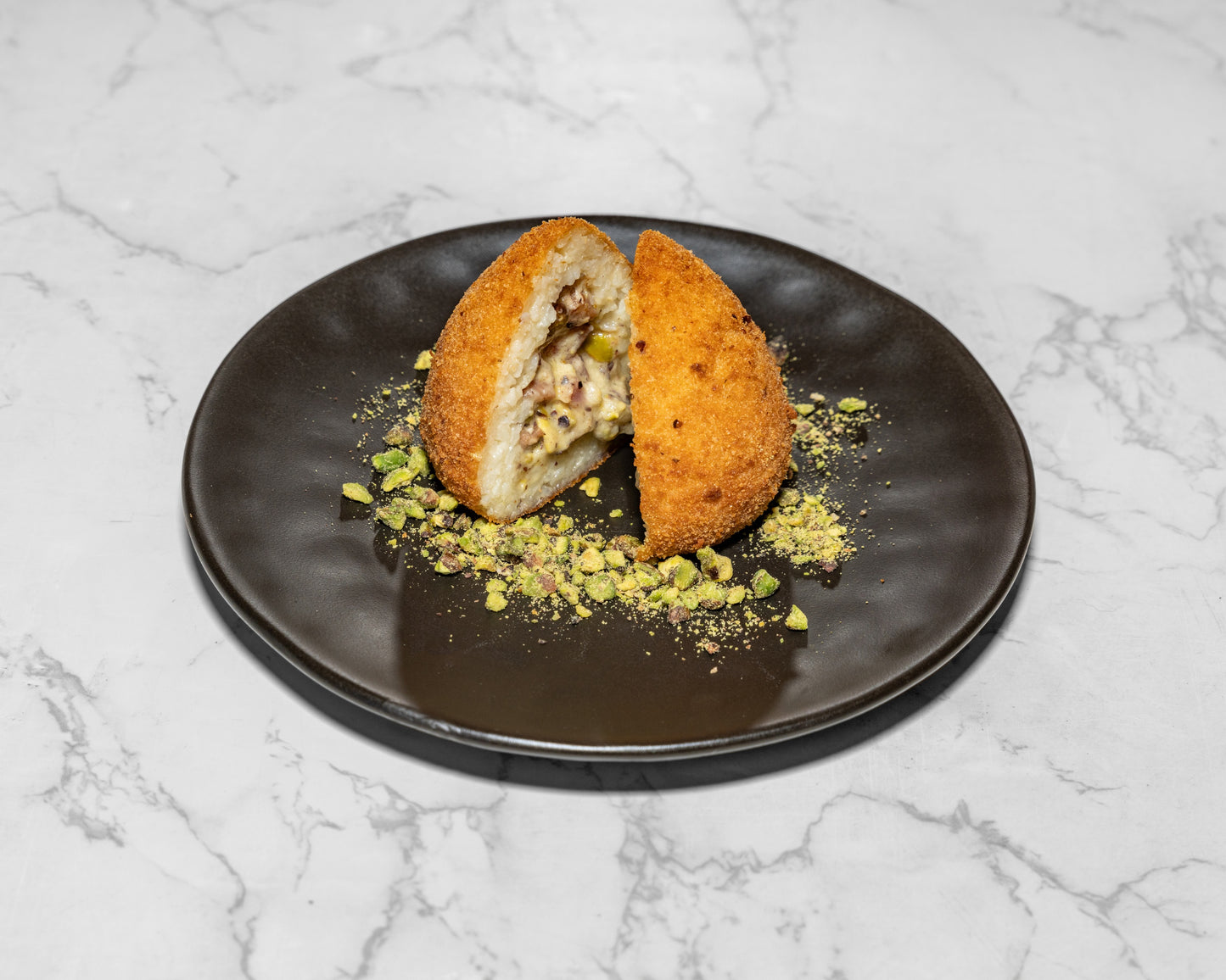 Arancini Pistacchio Pancetta & Béchamel