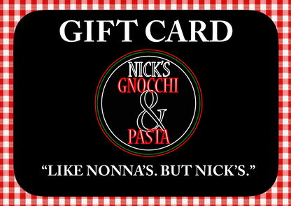 Nick's Negozio Gift Card