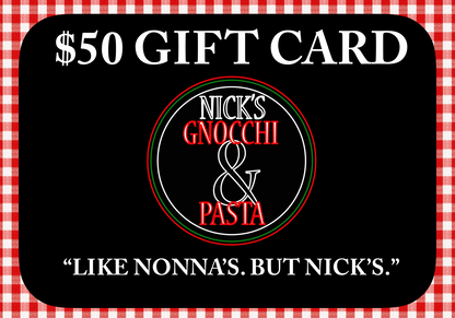 Nick's Negozio Gift Card